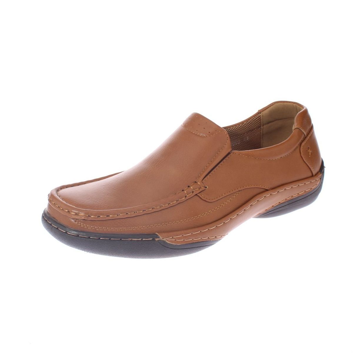 VIA FRANCA - Mocasin Casual Para Hombre Color Camel