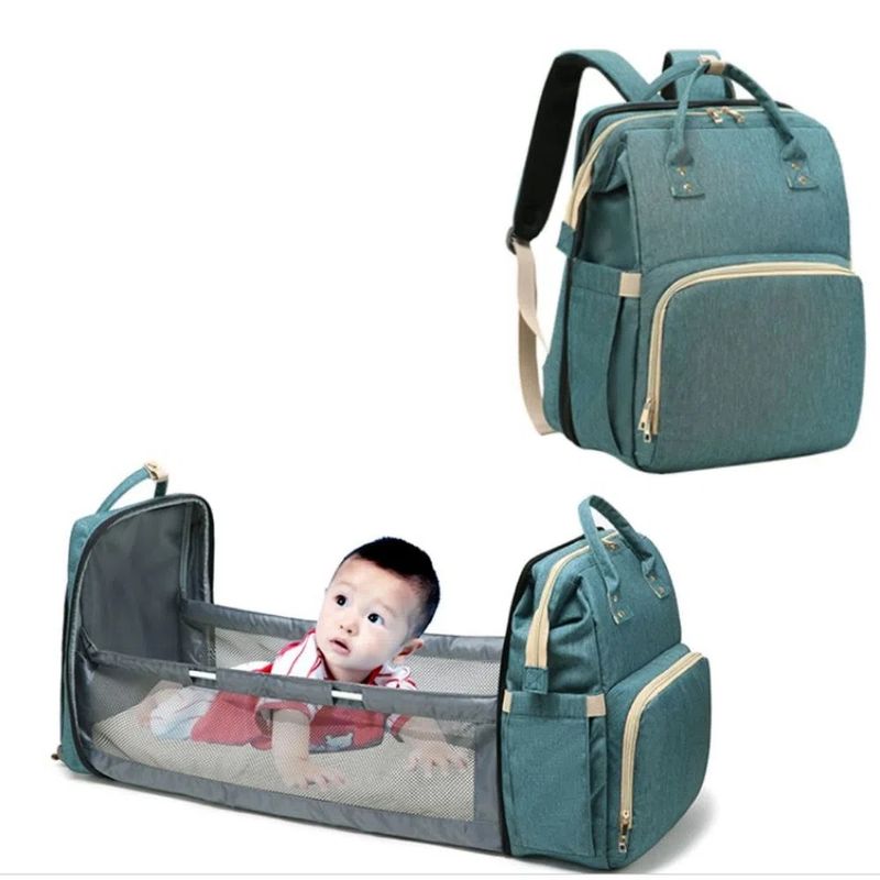 GENERICO - Mochila Mudador Portatil Plegable 3 en 1.