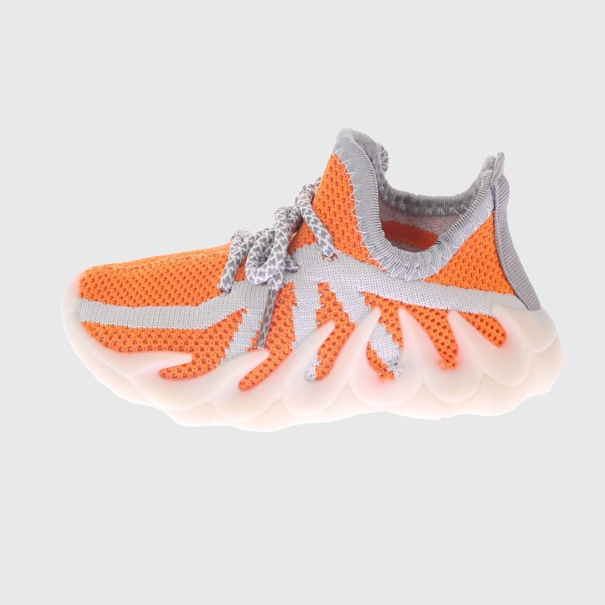 VIA FRANCA - Zapatilla Urbanio Para Niño Color Naranjo Gris