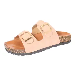 GENERICO - Sandalia Casual Para Mujer Color Rosado