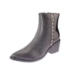 VIA FRANCA - Botin Urbanio Para Mujer Color Negro
