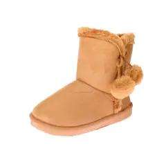VIA FRANCA - Bota Casual Para Niña Color Camel
