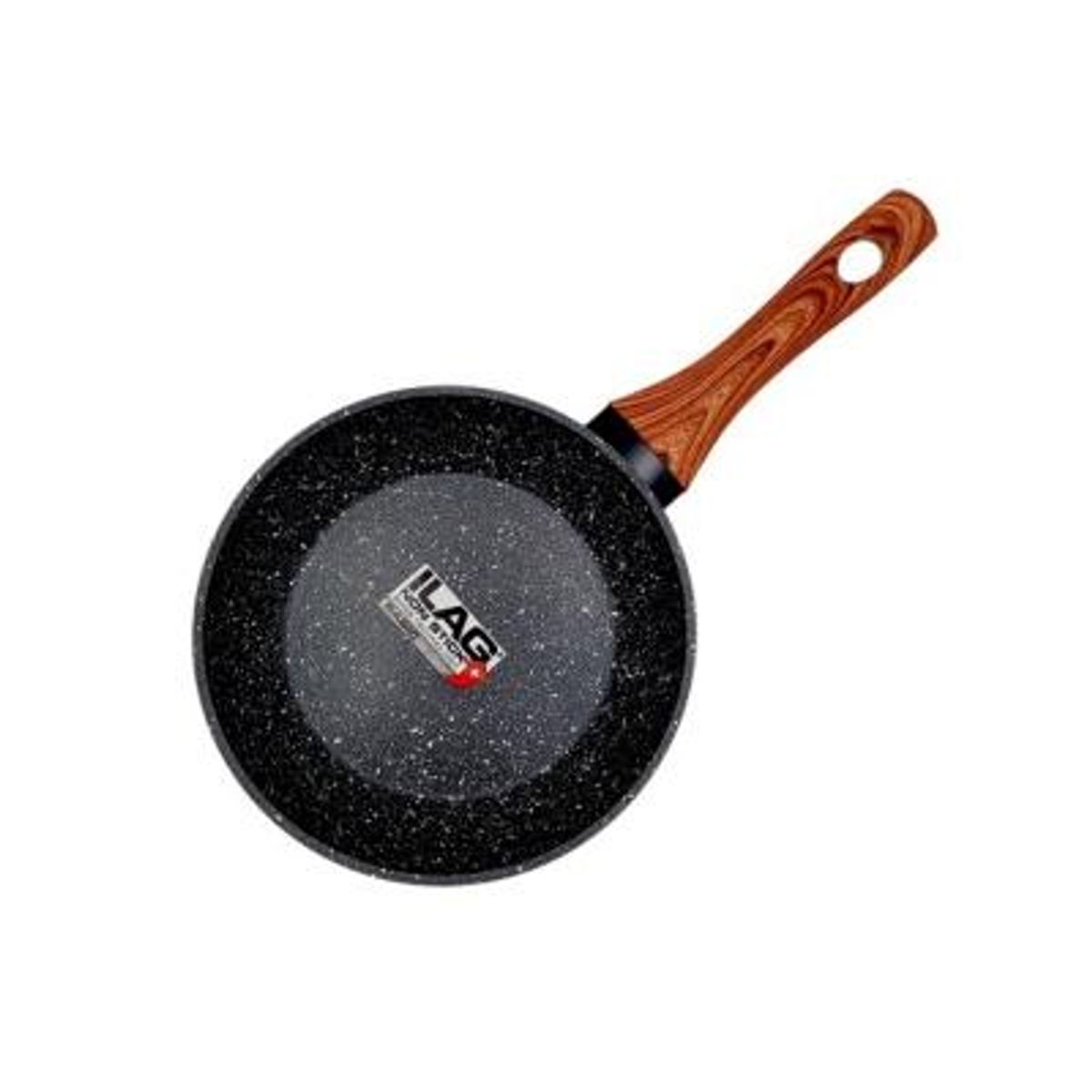 KEEP - Sartén Antiadherente Granito 20 cm Keep - Negro