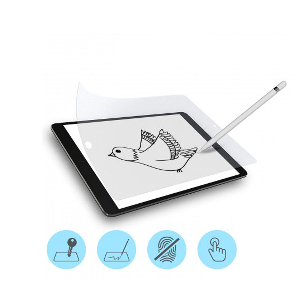 JOIGO - Lamina Protectora De Pantalla Para iPad 10.2 Paperlike