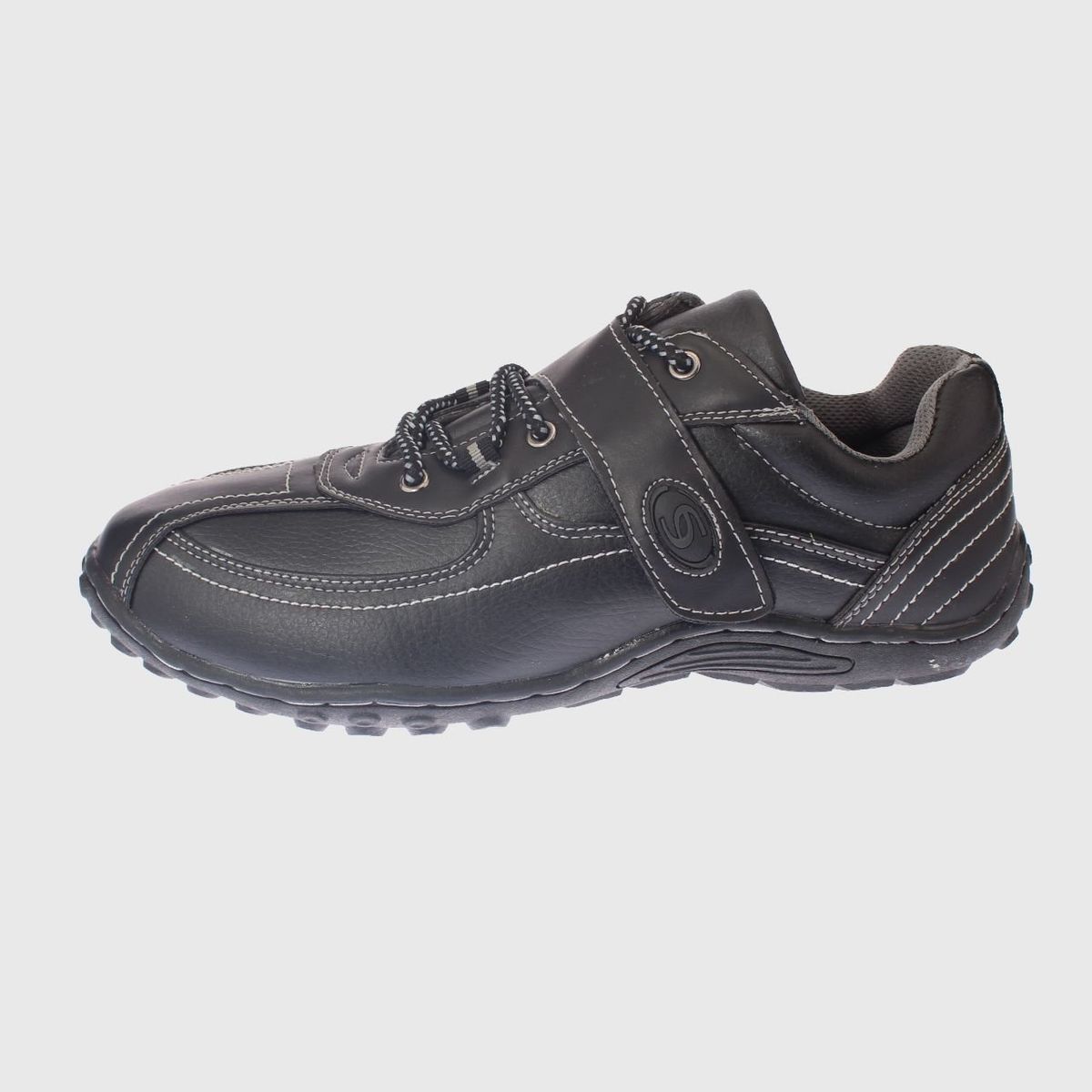 VIA FRANCA - Zapatilla Casual Para Hombre Color Negro