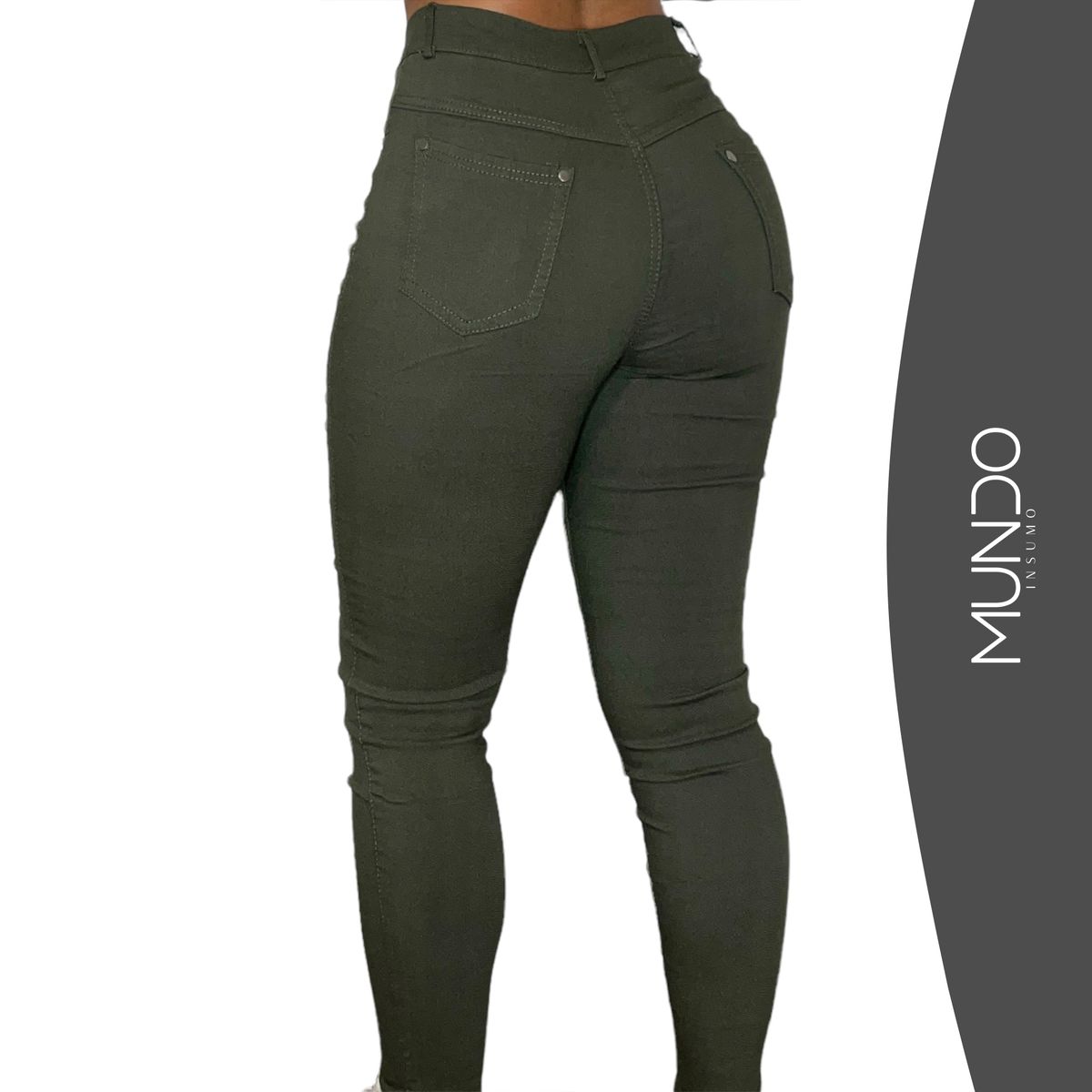 MUNDO INSUMO - Pantalón Leggins Tipo Jeans Elástico De Mujer colores