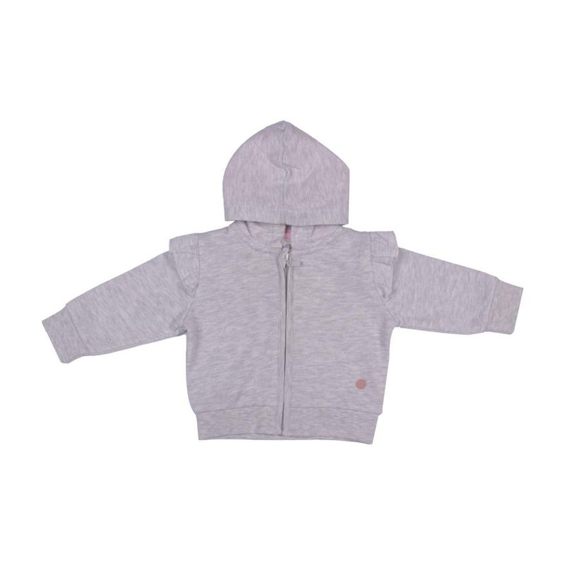 PILLIN - Polerón Bebe Niña Gris claro Pillin PILLIN