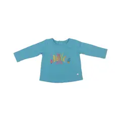 PILLIN - Polera Bebe Niña Turquesa