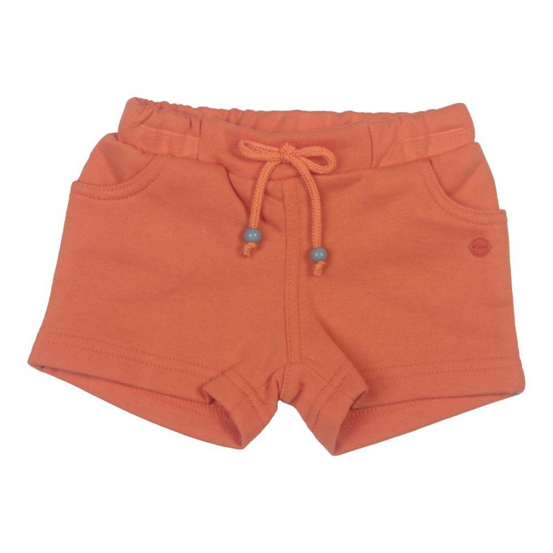 PILLIN - Short Bebe Niña Naranja Pillin - Naranjo