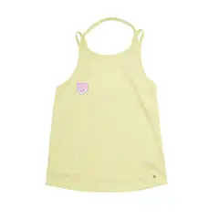PILLIN - Polera Sin Mangas Algodón Verano Niña Amarillo