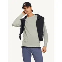TOMMY HILFIGER - Sweater Básico Signature C-Neck Gris