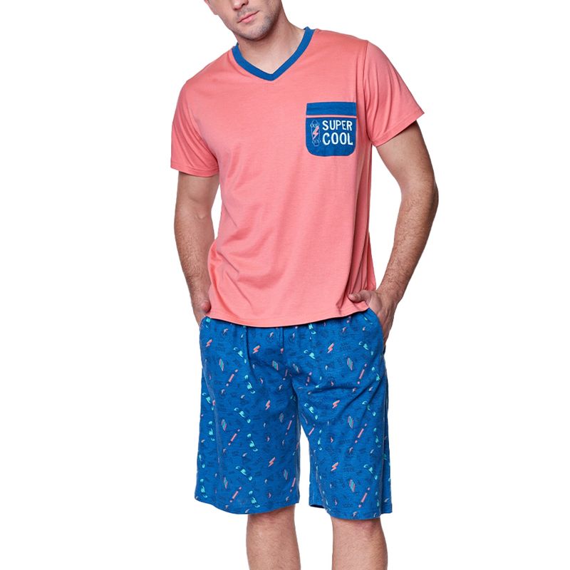 BAZIANI - Pijama Corto Hombre 9202 Baziani