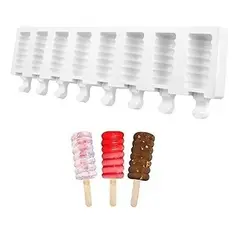 GENERICO - Molde Paletas Helado Moldes De Silicona Para Helados Mini050