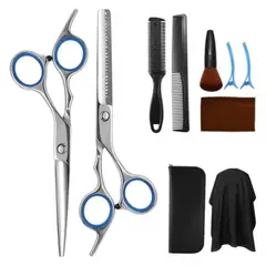 GENERICO - Set Tijera Cortar Pelo Entresacadora Cabello Peluquería
