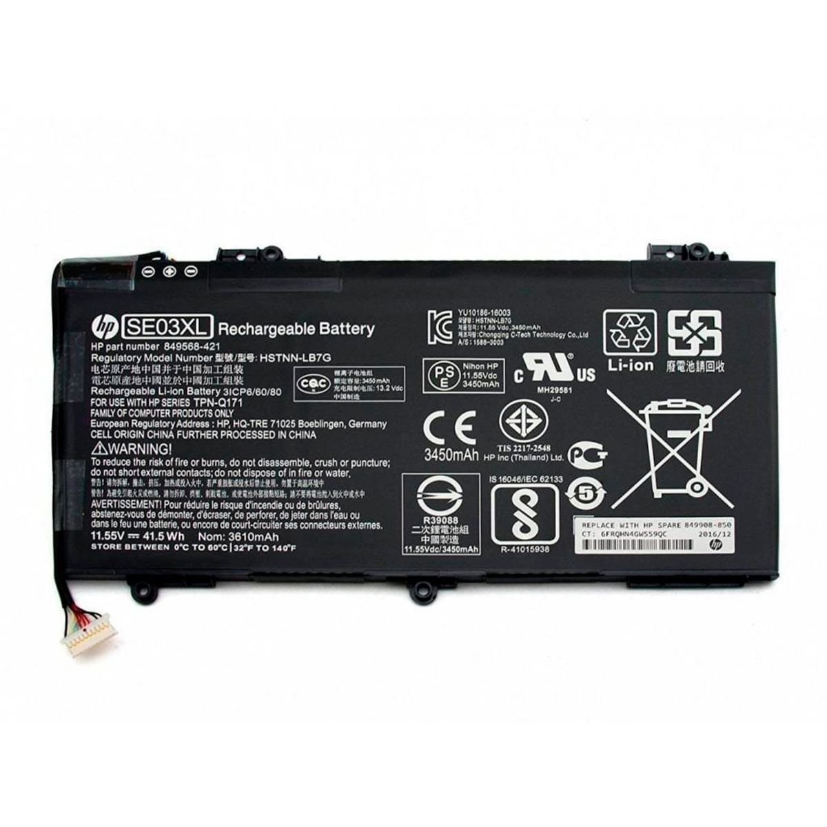HP - Bateria Hp Pavilion 14-Al000 Se03xl