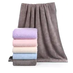 EVERSO - Toalla De Baño Microfibra Alta Calidadsuave Secado Rápido-Rosado