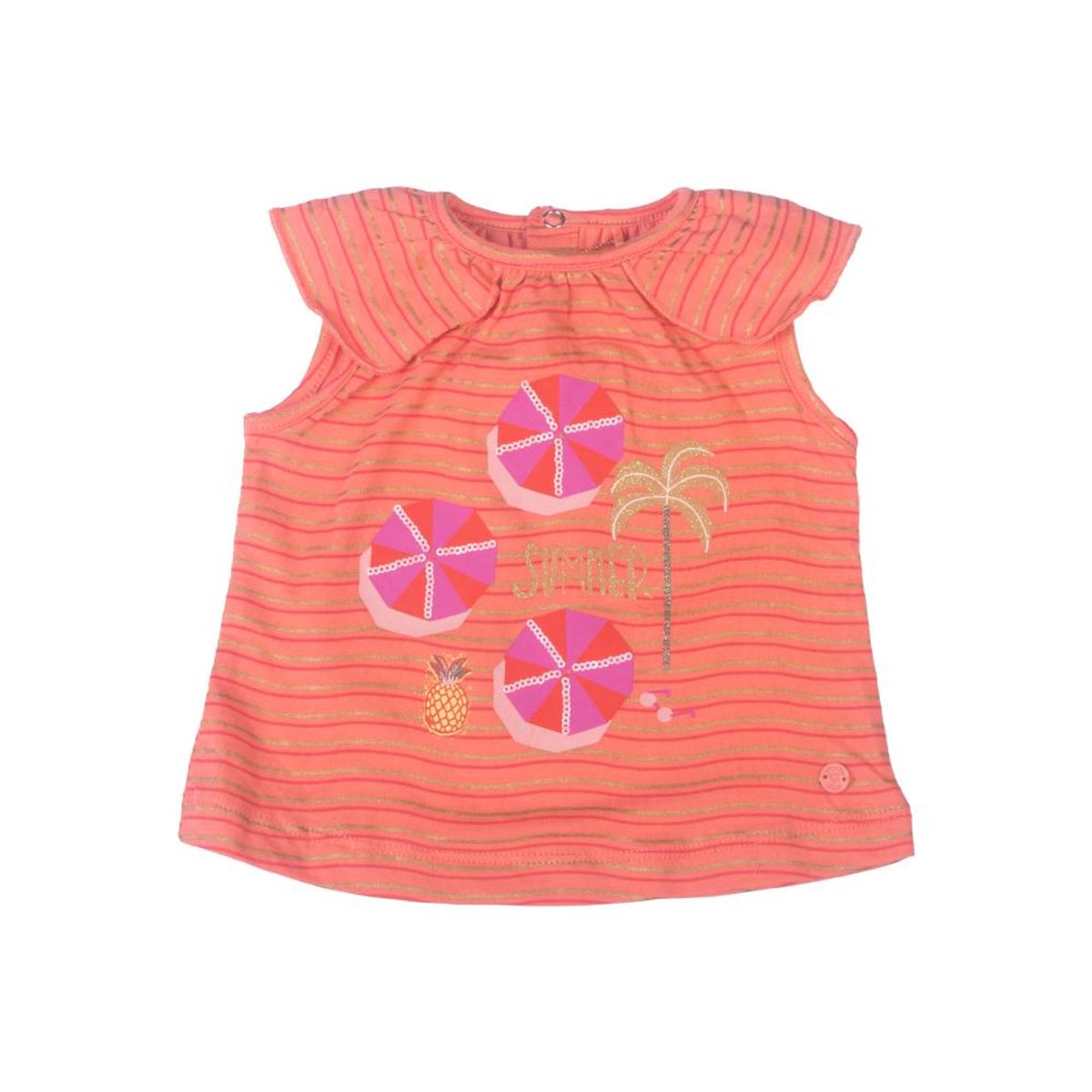 PILLIN - Polera Bebe Niña Naranja Pillin PILLIN