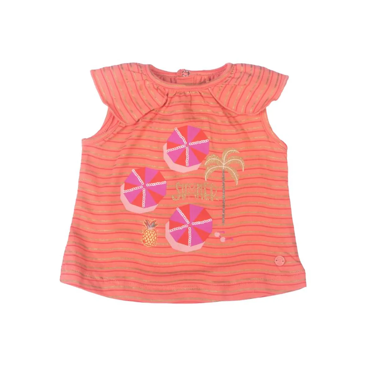 PILLIN - Polera Bebe Niña Naranja Pillin PILLIN