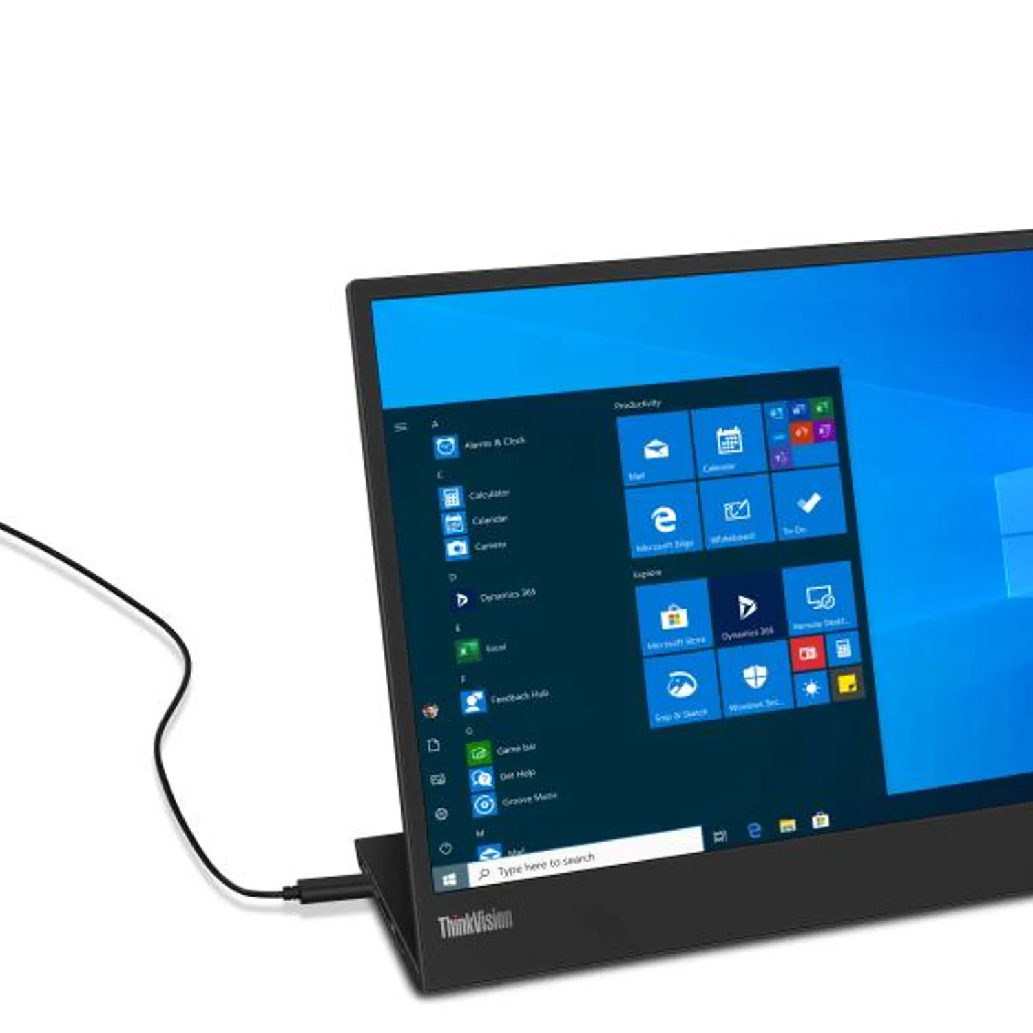LENOVO Monitor Móvil Lenovo ThinkVision M15 USB-C 156 LENOVO
