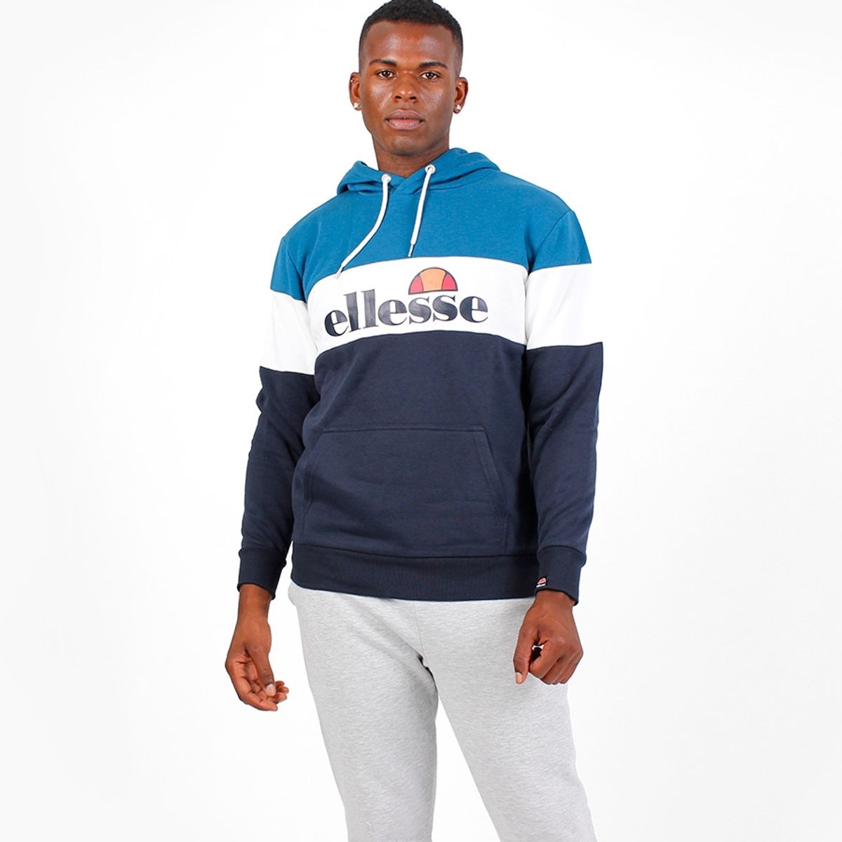 ELLESSE - POLERON HOMBRE ELLESSE SECORA AZUL PETROLEO