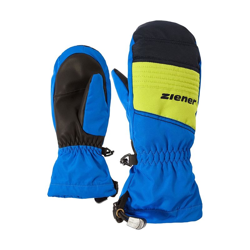 ZIENER - Guantes de Ski Mitones Ligo Niños Azul ZIENER