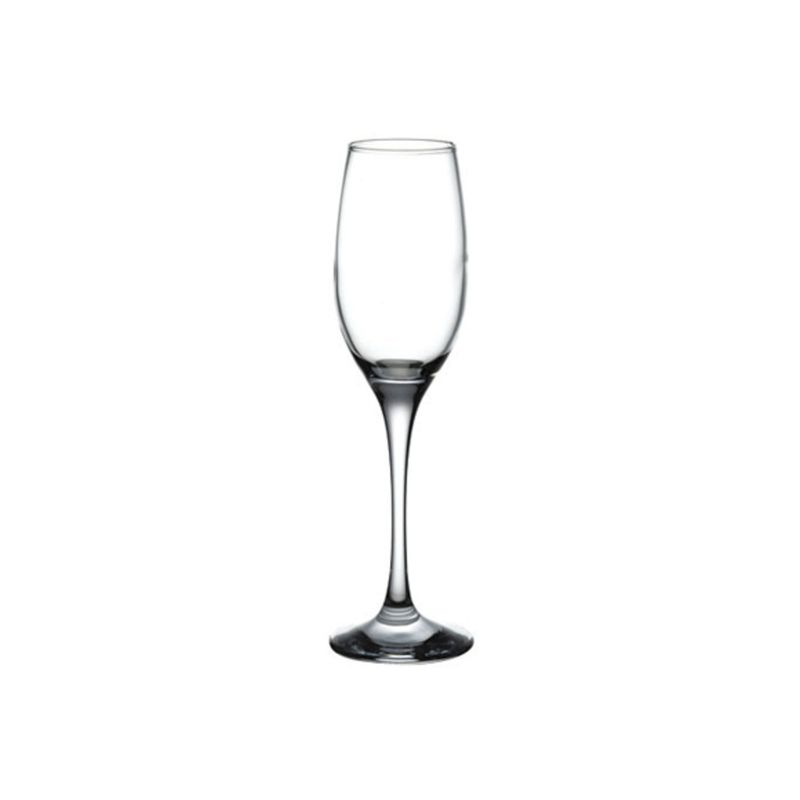 PASABAHCE - Set de 24 copas vidrio flaute maldive 180 cc PASABAHCE