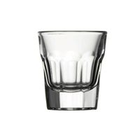 Pack 12 vasos shot vidrio templado casablanca 36