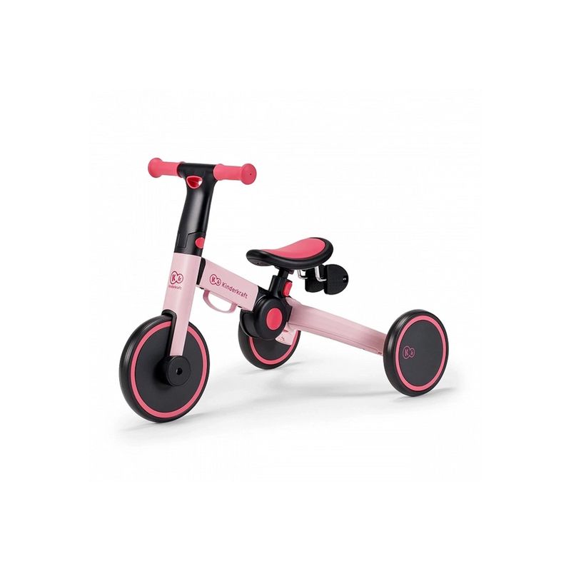 KINDERKRAFT - Triciclo 4TRIKE Pink KINDERKRAFT