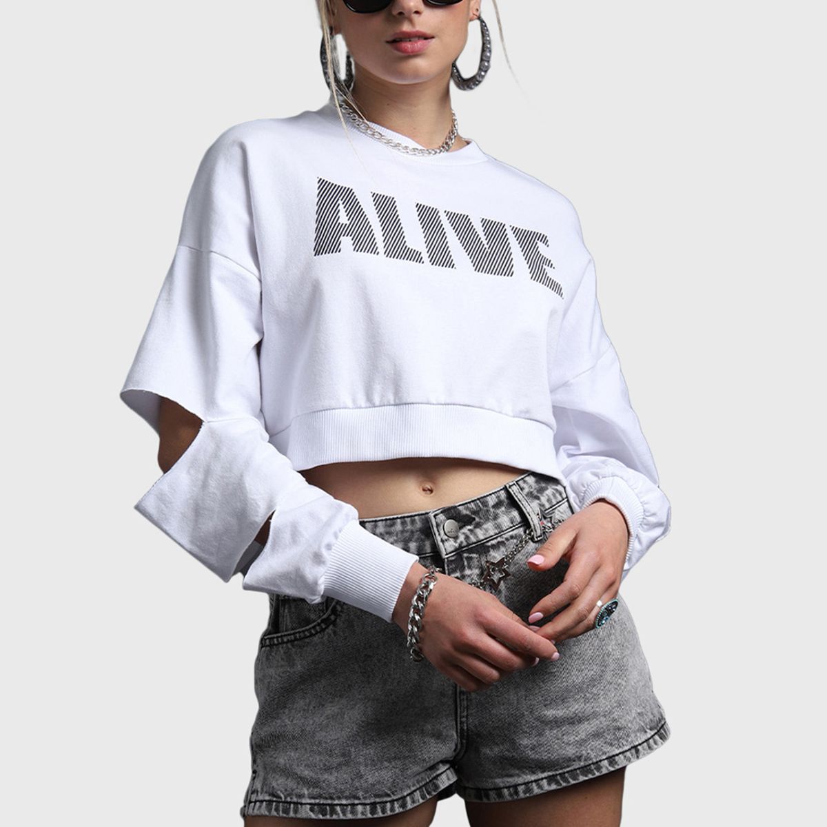 SOVIET - Poleron Manga Larga Mujer Soviet SOVIET