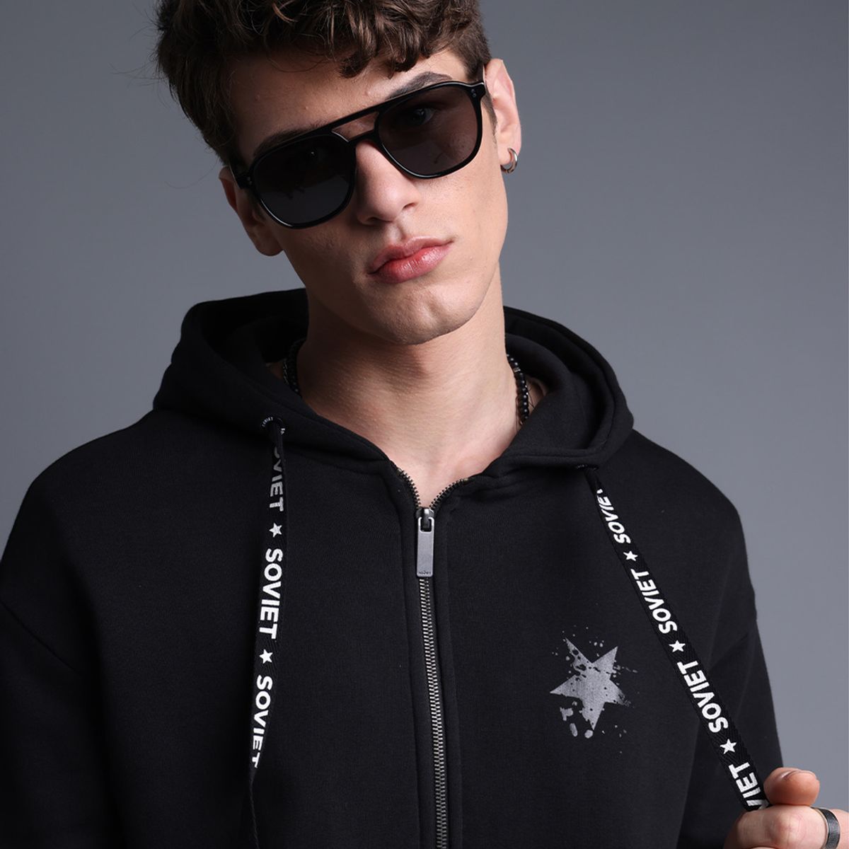 SOVIET - Poleron Full Zipper Hombre Soviet SOVIET