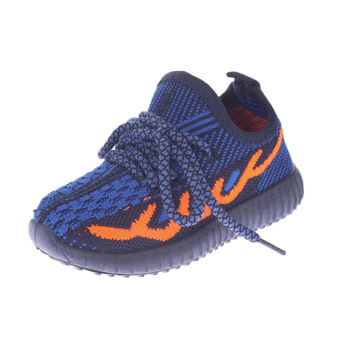 VIA FRANCA - Zapatilla Urbanio Para Niño Color Azul Naranjo