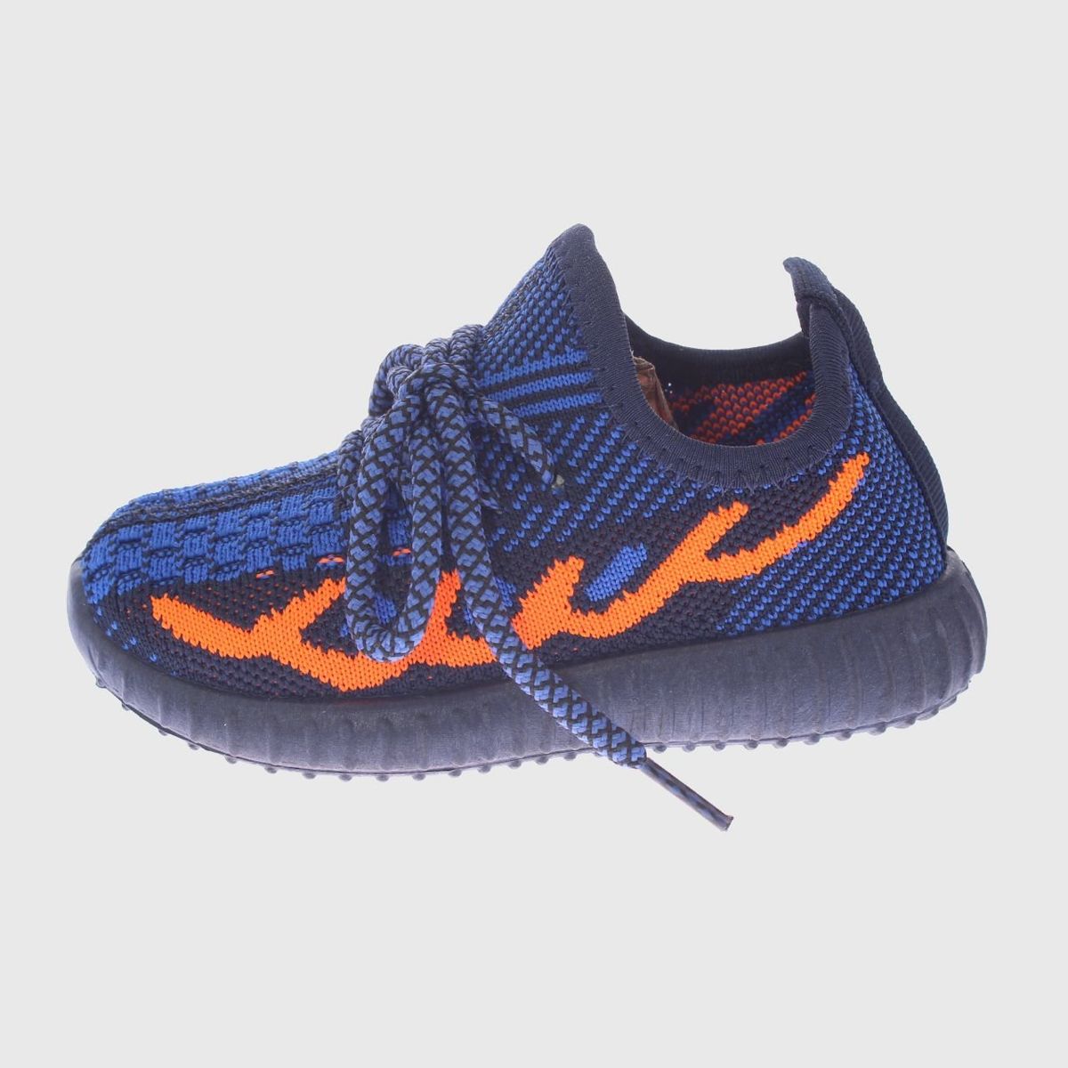 VIA FRANCA - Zapatilla Urbanio Para Niño Color Azul Naranjo
