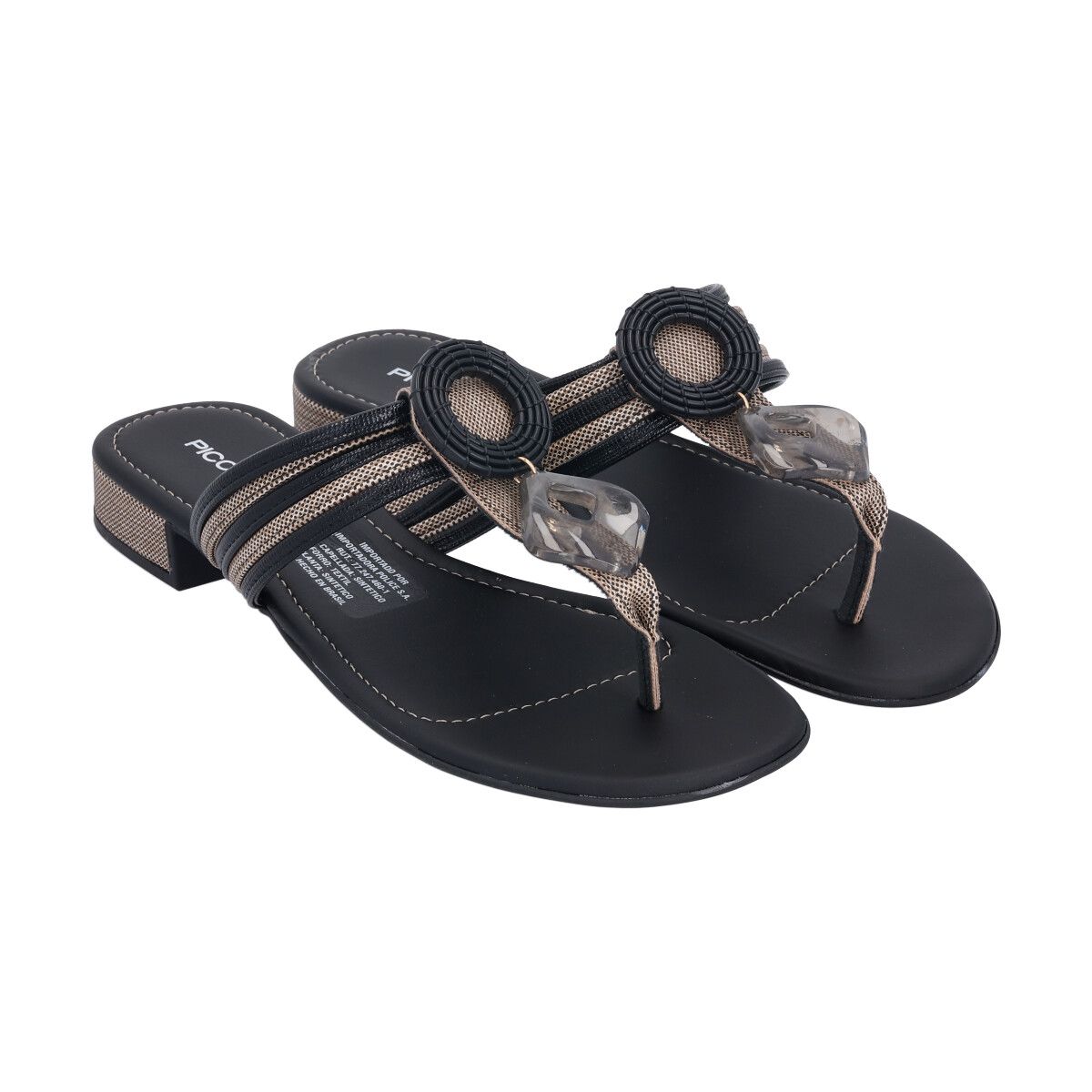 PICCADILLY - Sandalia Mujer 6239 Gabi Negro Piccadilly