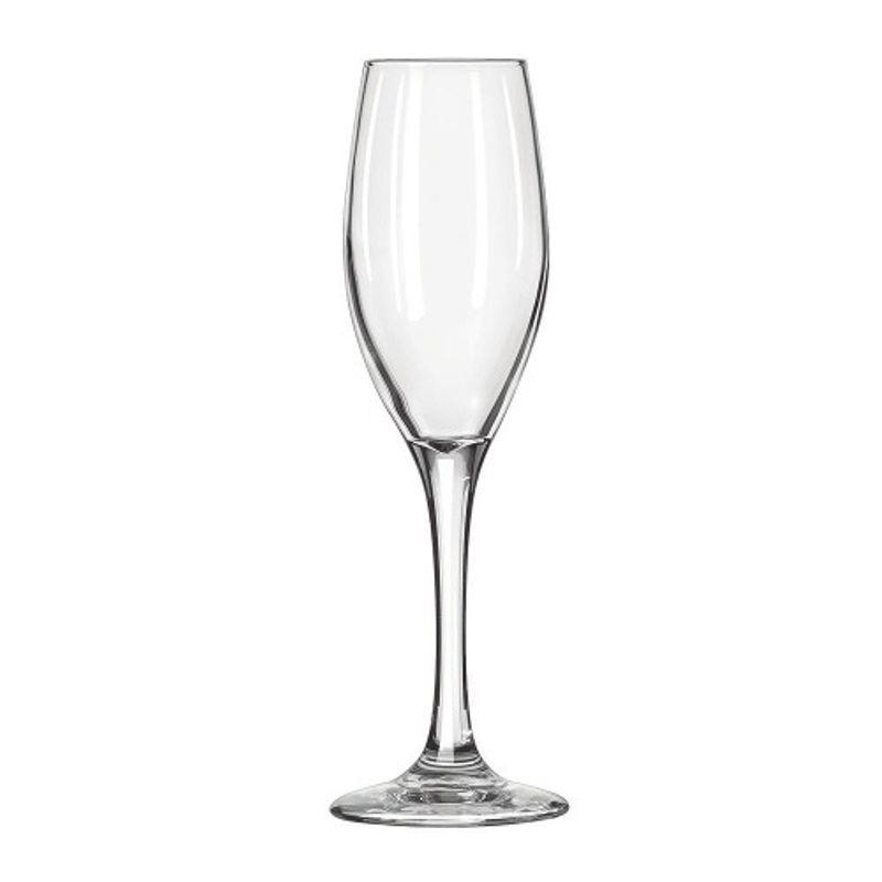 LIBBEY - Set 6 Copas Espumante Flauta Vidrio 170ml Libbey
