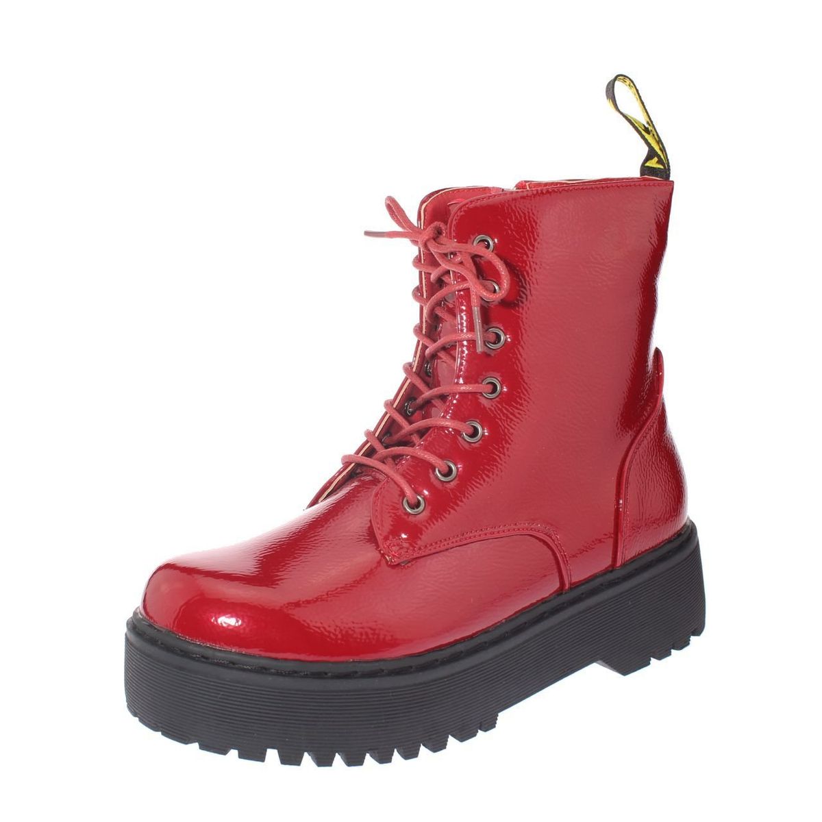 VIA FRANCA - Botin Urbanio Para Mujer Color Rojo