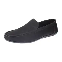 VIA FRANCA - Mocasin Casual Para Hombre Color Negro