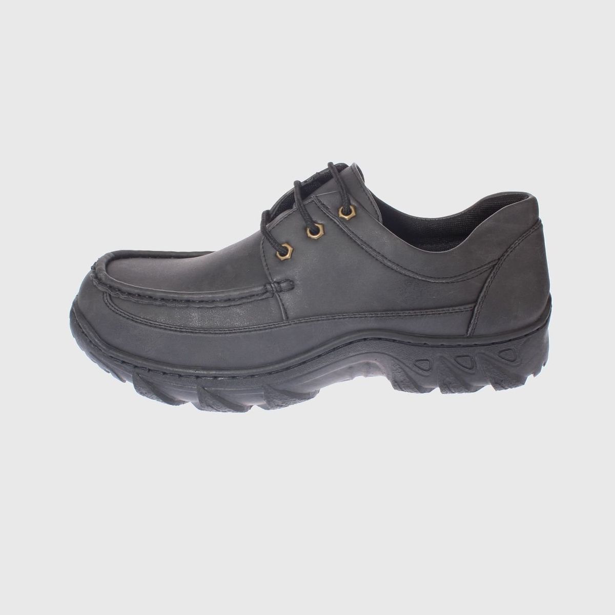 VIA FRANCA - Zapato Casual Para Hombre Color Negro