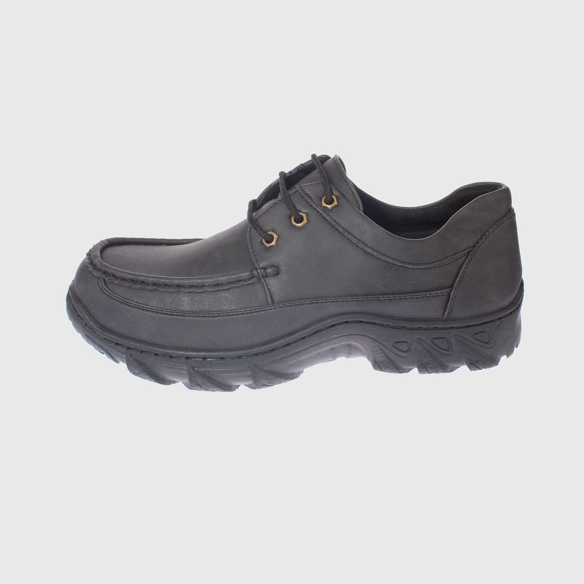 VIA FRANCA - Zapato Casual Para Hombre Color Negro