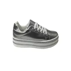 TODOPIEL - Zapatilla Mujer Plateado