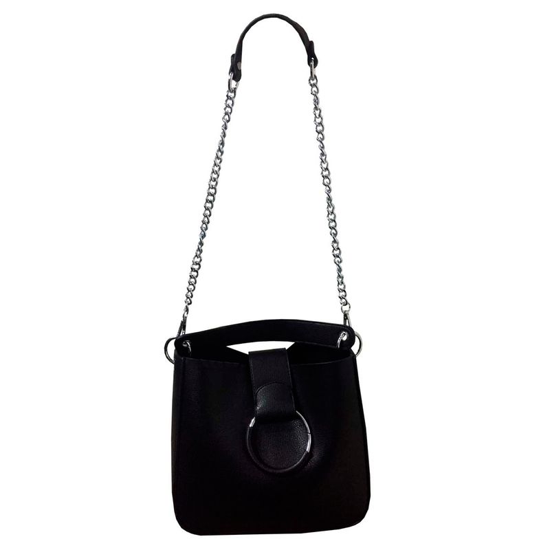 TODOPIEL - Cartera Ecocuero Mujer Negro Todopiel