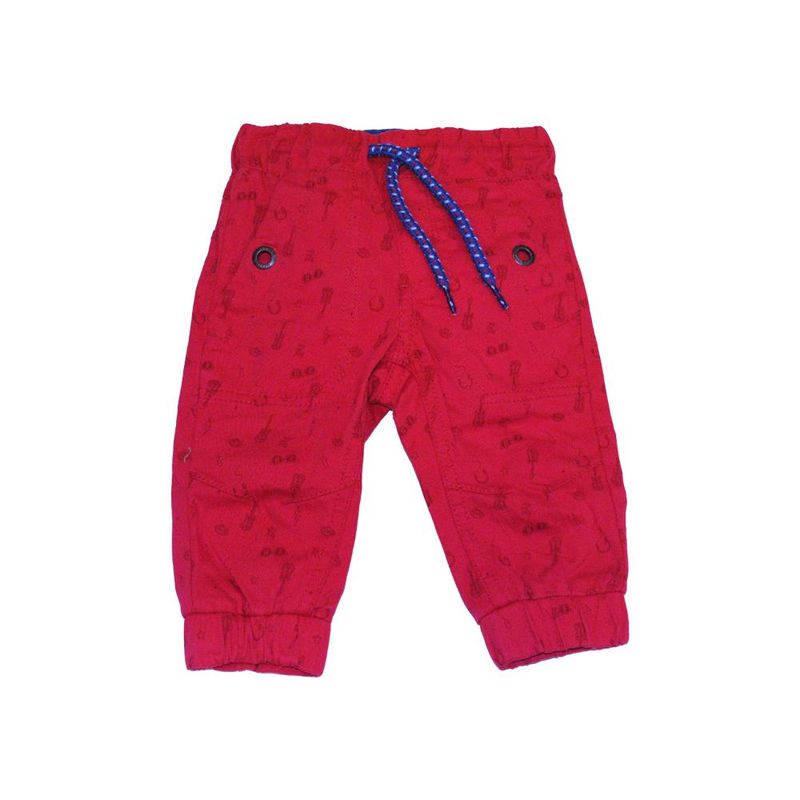 PILLIN - Pantalón Bebe Niño Rojo Pillin - Rojo
