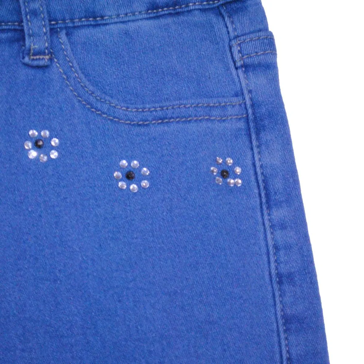 PILLIN - Short Niña Celeste Pillin - Celeste