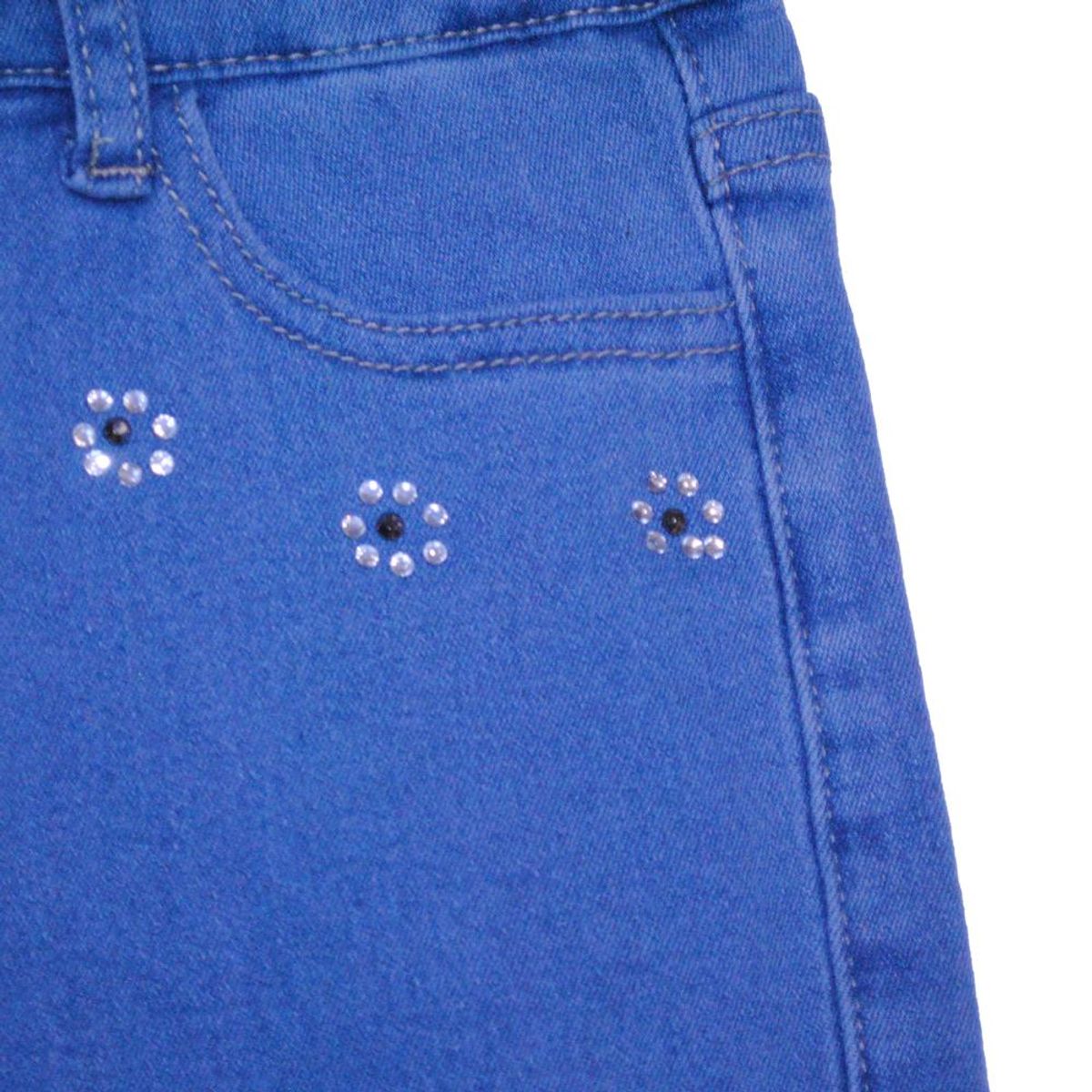 PILLIN - Short Niña Celeste Pillin - Celeste