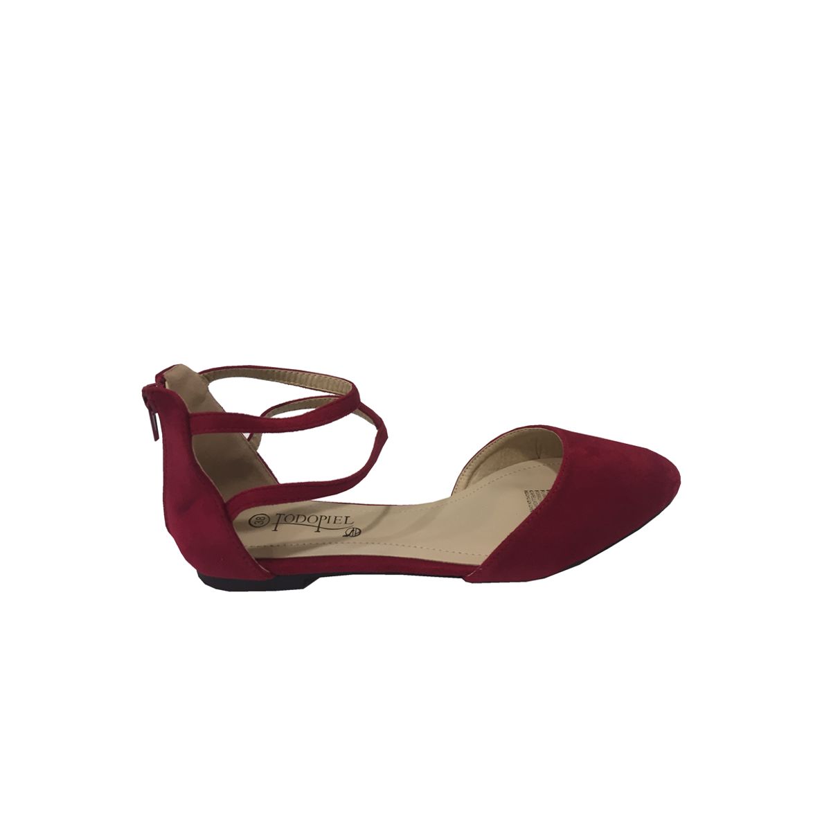 TODOPIEL - Ballerina Mujer Rojo Todopiel