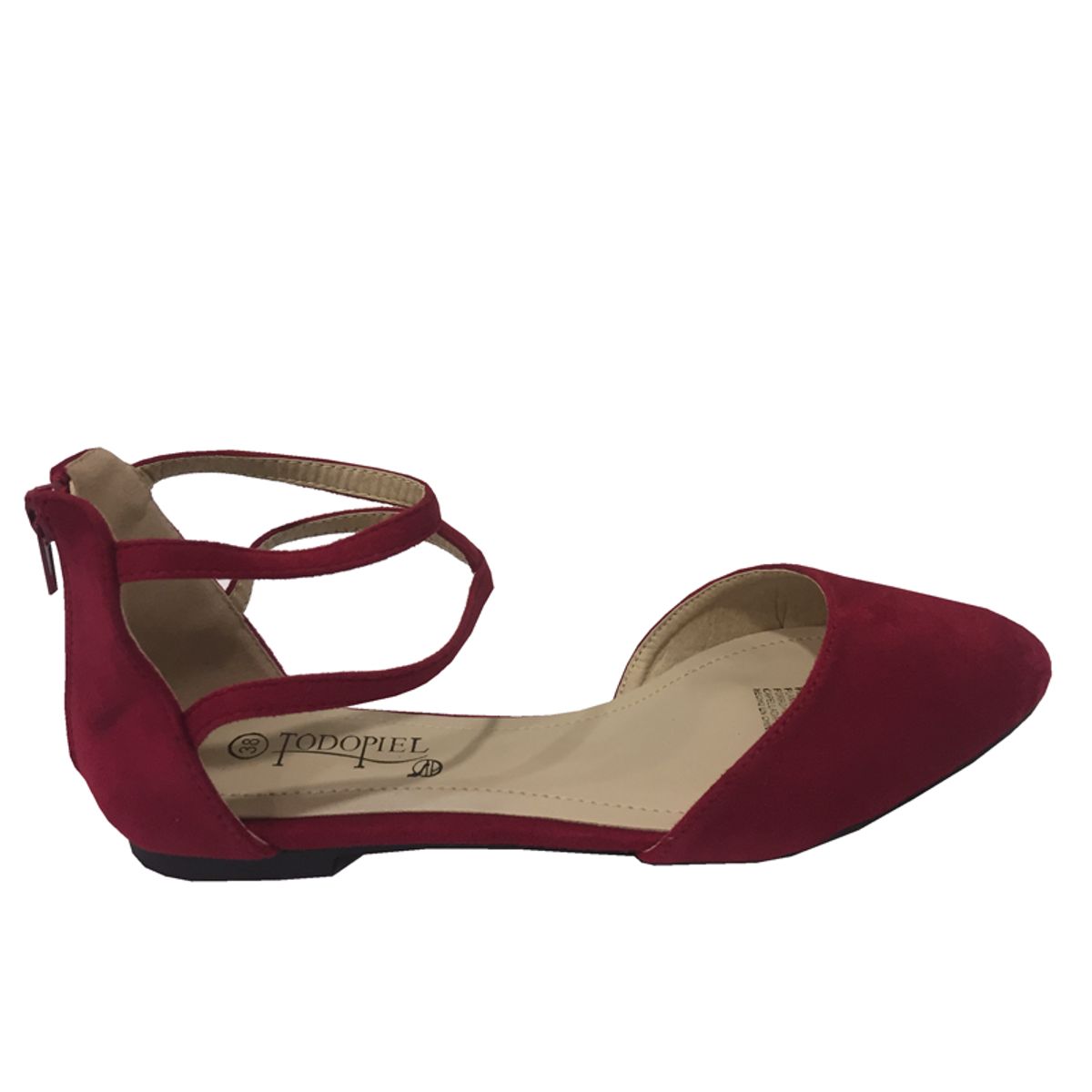 TODOPIEL - Ballerina Mujer Rojo Todopiel