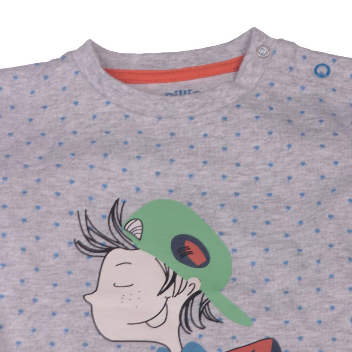 PILLIN - Conjunto Bebe Niño Gris Pillin PILLIN