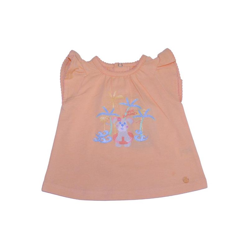 PILLIN - Polera Bebe Niña Naranja Pillin PILLIN