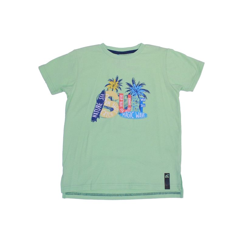 PILLIN - Polera Niño Verde Pillin PILLIN