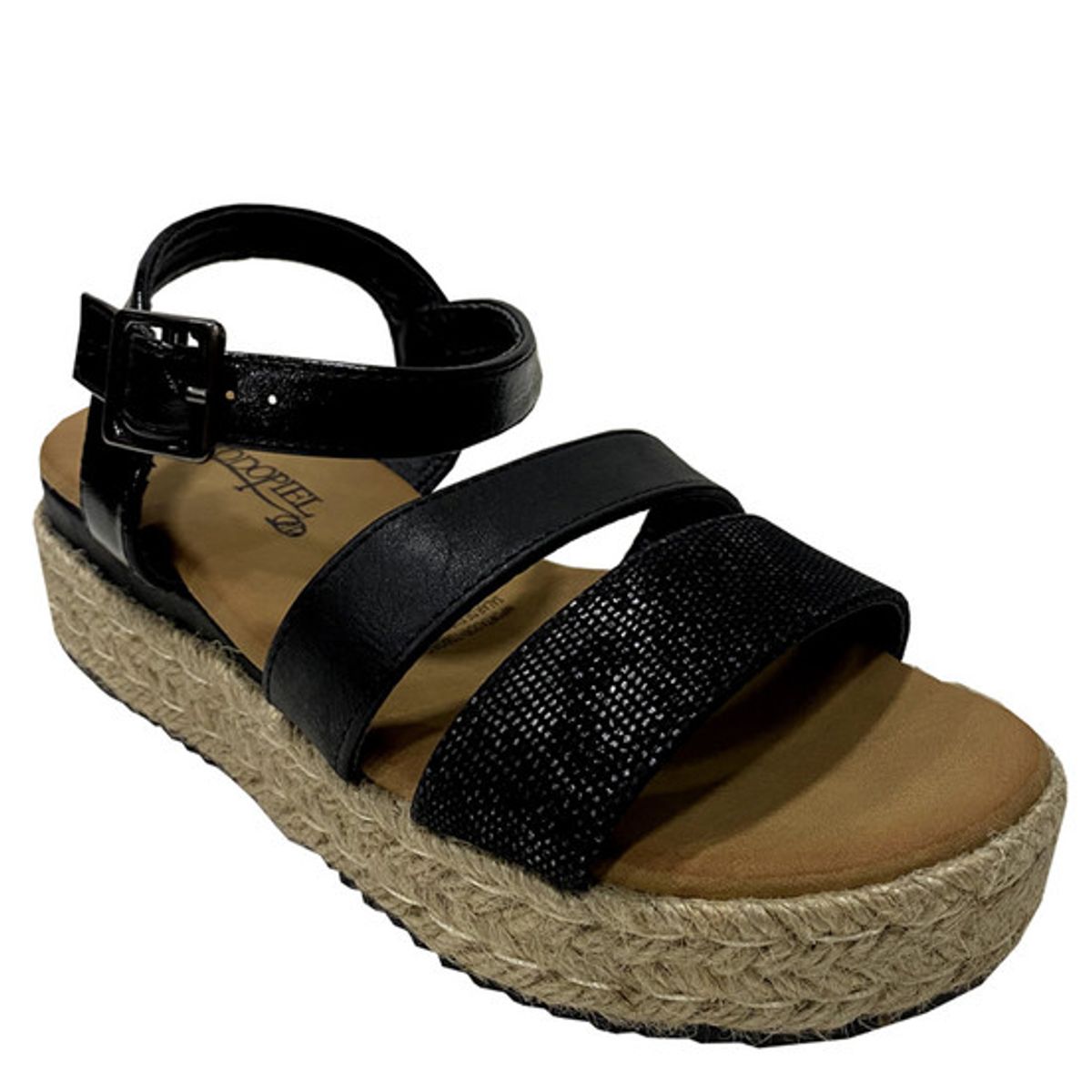 TODOPIEL - Sandalia Mujer Negro Todopiel