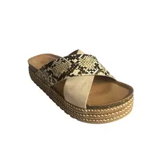 TODOPIEL - Sandalia Mujer Beige